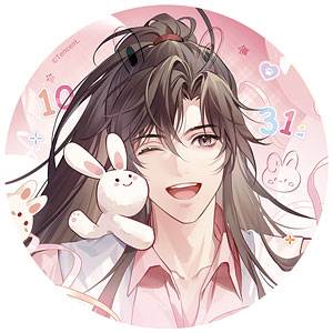 アニメ「魔道祖師」 今夢新辰Ver. 缶バッジ