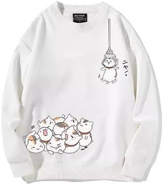 夏目友人帳 パーカー服 デニム コート ニャンコ先生 コスプレ衣装 コート 上着 オシャレ ライトブルー 暖かい ジャケット服 人気アニメ 漫画 長袖 日常服 長袖 贈り物 誕生日 プレゼント 男女兼用 (01,M-厚手)