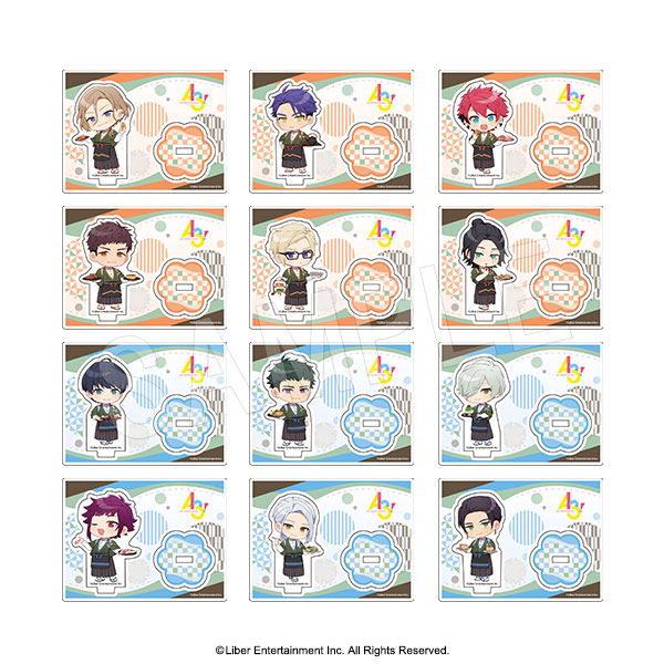 A3!_トレーディングアクリルスタンド 和風カフェ ミニキャラver. TypeB 【OPP袋入/12個入り】