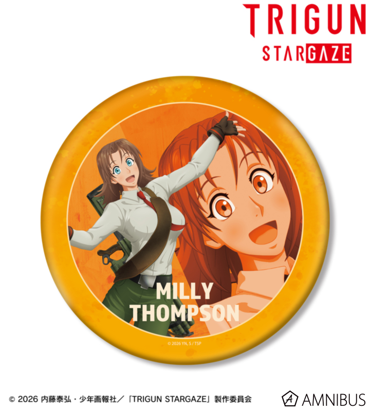 ミリィ・トンプソン キャラクタービジュアル BIG缶バッジ