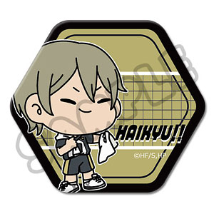 「ハイキュー！！」第9弾 六角形缶バッジ(mochocho) M-TG(木葉秋紀)