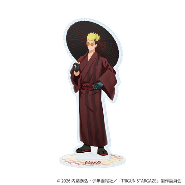 アクリルスタンド「TRIGUN STARGAZE」01/ヴァッシュ・ザ・スタンピード 浴衣ver.(描き下ろし)