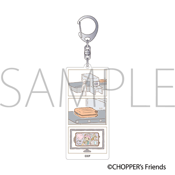 ONE PIECE （ワンピース）_CHOPPER's アクリルキーホルダー／baggage