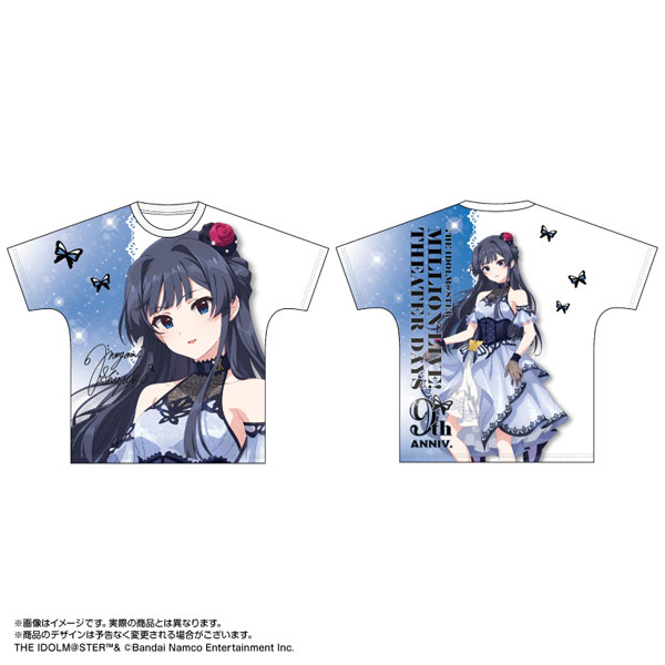 【限定販売】アイドルマスター ミリオンライブ！ 両面フルカラーTシャツ 最上静香 モルフォ・パレシア ver.[あみあみ]《１１月予約》