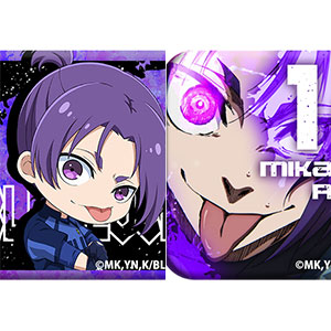 ブルーロック 「御影玲王」スクエア缶バッジセット