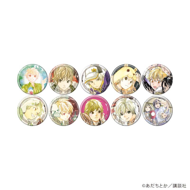 缶バッジ「ノラガミ」07/雪音ver. ブラインド(10種)(公式&描き下ろしイラスト)