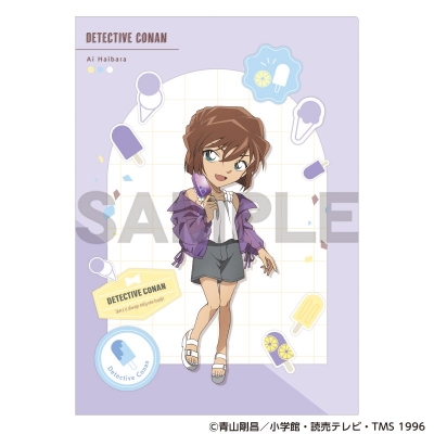 【グッズ-クリアファイル】名探偵コナン シングルクリアファイル 灰原哀 アイスキャンディー【再販】