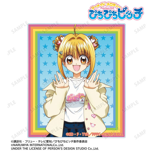 アニメ「ぴちぴちピッチ」 ANGEL BLUEコラボ 描き下ろし 七海るちあ アクリルカード ver.B