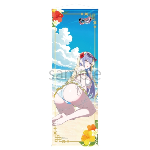シノビマスター 閃乱カグラ NEW LINK 睡蓮 画集描き下ろし水着Ver. 等身大タペストリー【催事商品】