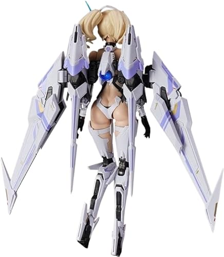 「YizRio」将魂姫 矛隼機娘 機甲少女 1/10スケール PVC&ABS製 組み立てキットプラモデル
