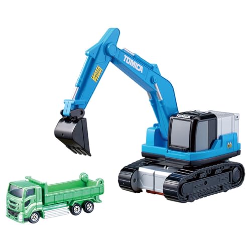 タカラトミー(TAKARA TOMY) トミカ トミカビークルタウン 変形ショベルカー (トミカ付き) ミニカー おもちゃ 3歳以上