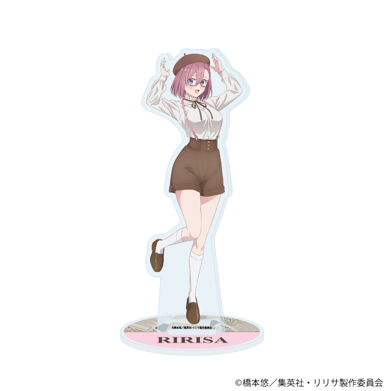 2.5次元の誘惑_アクリルスタンド21/天乃リリサ ベレー×サスペンダーver.(描き下ろしイラスト)