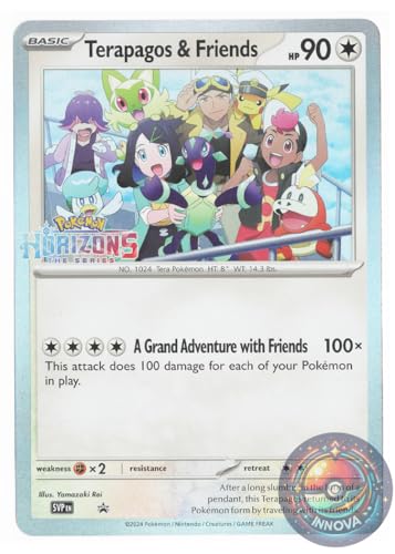 ポケモン – テラパゴス&フレンズ – ジャンボカード – フォイルプロモ – 特大 – キャプテンピカチュウ