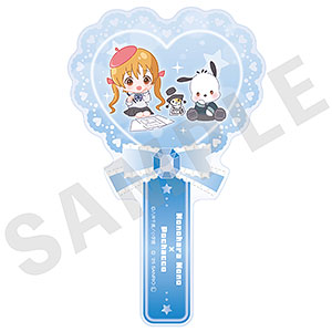 ちゃおヒロインズ×サンリオキャラクターズ アクリルステッキ 野々原のの×ポチャッコ