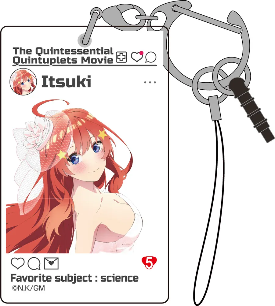 【予約2026年02月】映画「五等分の花嫁」 中野五月 SNS風アクリルマルチキーホルダー コスパ