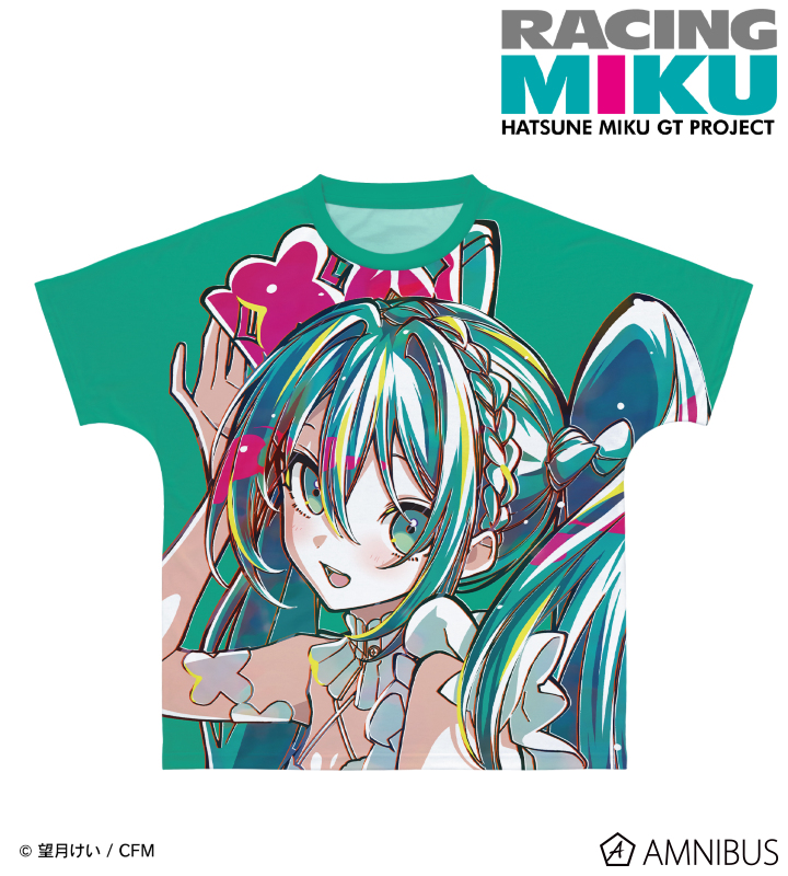 レーシングミク 2025Ver. Ani-Art 第2弾 フルグラフィックTシャツ ver.B/ユニセックス