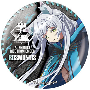 アークナイツ【焔燼曙明/RISE FROM EMBER】 描き起こしクリスタル缶バッジ ロスモンティス