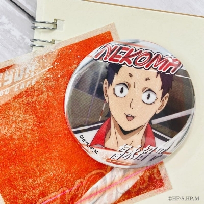 【グッズ-バッチ】ハイキュー!! A page of youth缶バッジ 福永招平【再販】