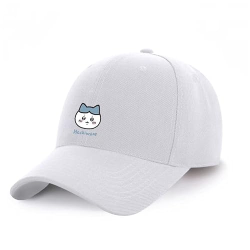 [CHYHDION] ちいかわ 帽子 キャップ 綿 つば広 UVカット 紫外線 日焼け防止 熱中症 軽量 通気性 可愛いおしゃれ 男女兼用 子供 大人オールシーズン アウトドア 通学 旅行 日常 自転車 旅行用 誕生日プレゼント (2) [並行輸入品]