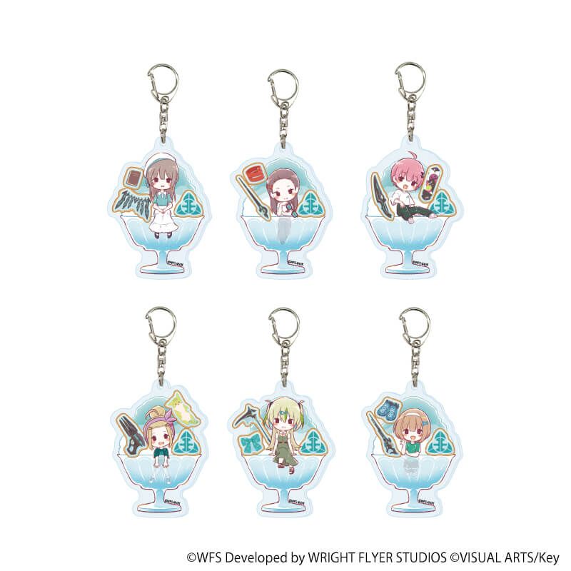 アクリルキーホルダー「ヘブンバーンズレッド」28/コンプリートセット(全6種)第31E部隊(グラフアートイラスト)