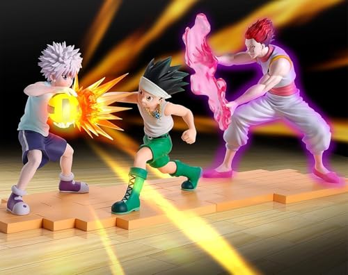 HUNTER×HUNTER フィギュア G.I.編 ゴン キルア ヒソカ 3体セット ハンター×ハンター