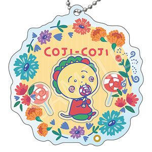 COJI-COJI Flower Break Time シャカシャカアクリルキーホルダー 01.コジコジ