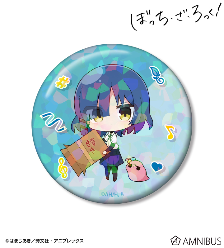 むーらんさんイラスト 山田リョウ 制服ver. 75mmホログラム缶バッジ