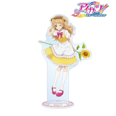 【グッズ-スタンドポップ】アイカツ！ 10th STORY ～未来へのSTARWAY～ 描き下ろし 夏樹みくる カントリーワンピースver. BIGアクリルスタンド【再販】