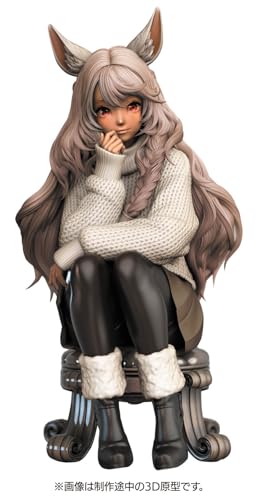 ハセガワ 1/12 ケモミミギャルシリーズ 「miya」 未塗装レジンキット SP701