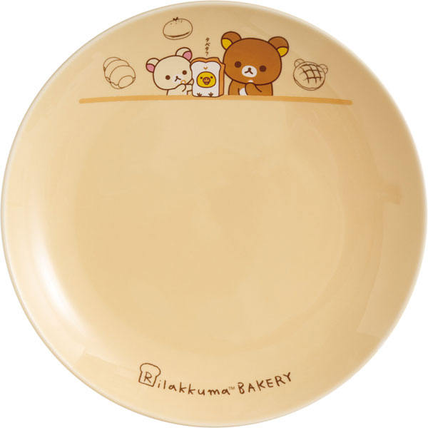 TK25501 いつでもベーカリー雑貨 リラックマ ラウンドプレート