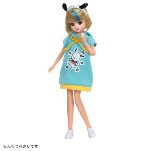タカラトミー(TAKARA TOMY) リカちゃんドレス マイチョイス サンリオキャラクターズ ワンピ＆カチューシャ ポチャッコ 着せ替え おままごと おもちゃ 3歳以上