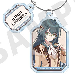 「学園アイドルマスター」 ワイヤーアクリルキーホルダー めがね×ラテコーデver. (月村手毬)