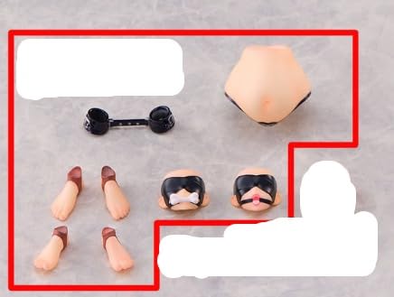 [AC]BISHOUCRAFT 1/12 逆転兎女郎 ニコル 付属品補充セット 可動 アクションフィギュア用 道具