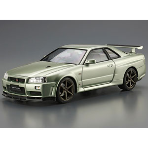 ザ・モデルカー No.134 1/24 ニッサン BNR34 スカイラインGT-R V-specII Nur. ’02 プラモデル