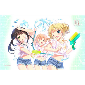 [ご注文はうさぎですか？ BLOOM]タオルケット(ココア＆千夜＆シャロ/水遊び)