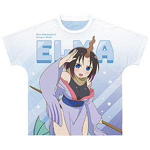 TVアニメ「小林さんちのメイドラゴン」 エルマ フルグラフィックTシャツ ユニセックス L