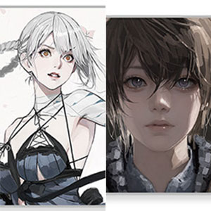 NieR Series ミニ色紙コレクション illustration by D.K Vol.2　24パック入りBOX