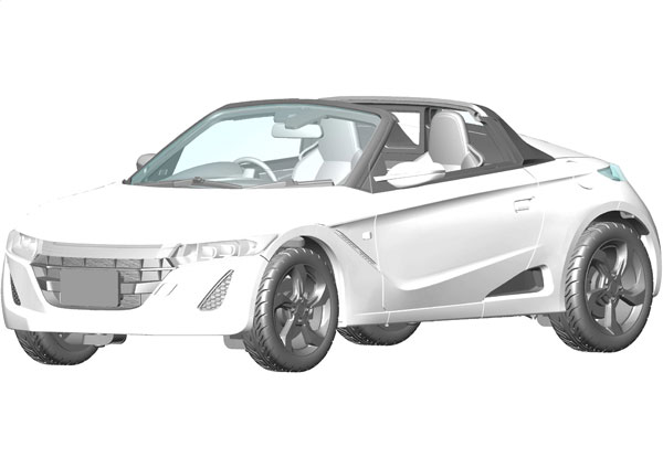 1/24 車NEXTシリーズ No.30 Honda S660(前期型/α/プレミアムスターホワイトパール) プラモデル[フジミ模型]《１０月予約》