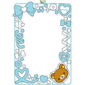 リラックマ クリアデコカードホルダー リラックマ