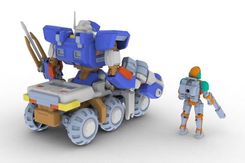 ピーエムオフィスエー 5inch Mechanism ウルフファング空牙2001 TYPE04 神龍(SHINRYU) 1/35スケール 色分け済みプラモデル PT256