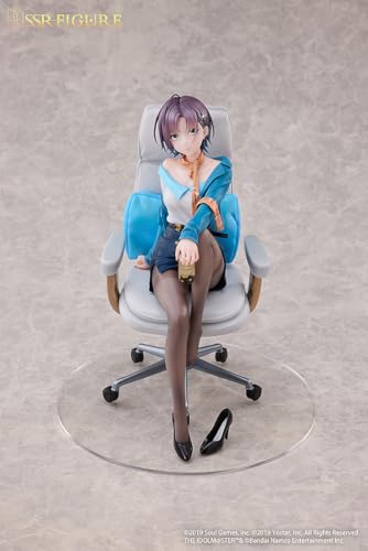 インフィニティスタジオ[Infinity Studio] SSR FIGURE アイドルマスター シャイニーカラーズ × 雀魂 浅倉透 おしごとエフォートレス Ver. 1/7スケール PVC&ABS&アクリル製塗装済み完成品フィギュア