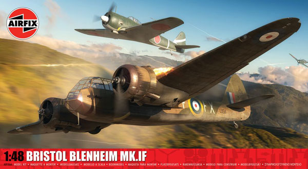 1/48 ブリストル ブレニム Mk.1F プラモデル