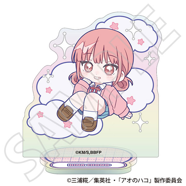 アオのハコ ミニオーロラアクリルスタンド 蝶野雛 制服Ver. ぱすてるぽっぷ