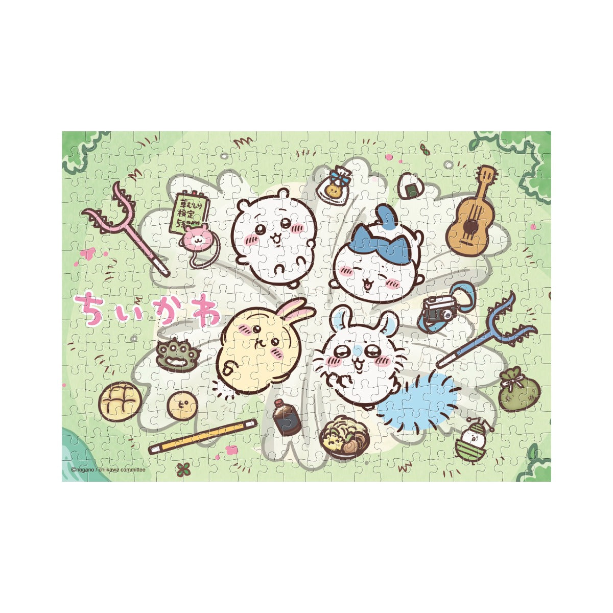 ちいかわ アニメ『ちいかわ』 300ラージピースジグソーパズル（No.300-L599 アニメちいかわ）