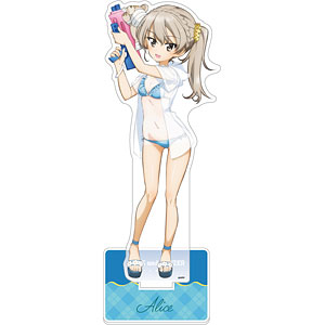 [ガールズ＆パンツァー 最終章]描き下ろし特大アクリルスタンド(島田愛里寿/水鉄砲 日焼けVer.)