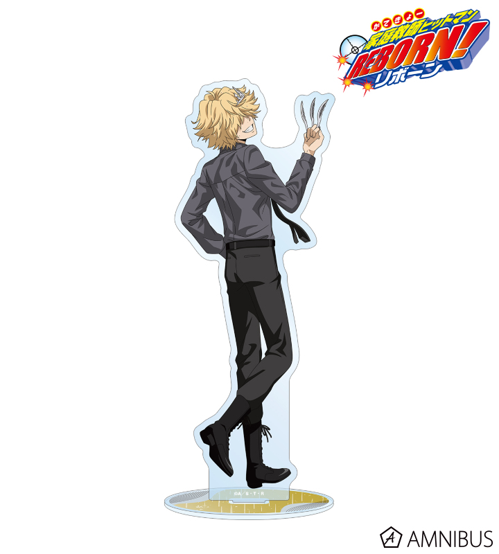 描き下ろし ベルフェゴール（10年後） 戦う背中×雨ver. BIGアクリルスタンド