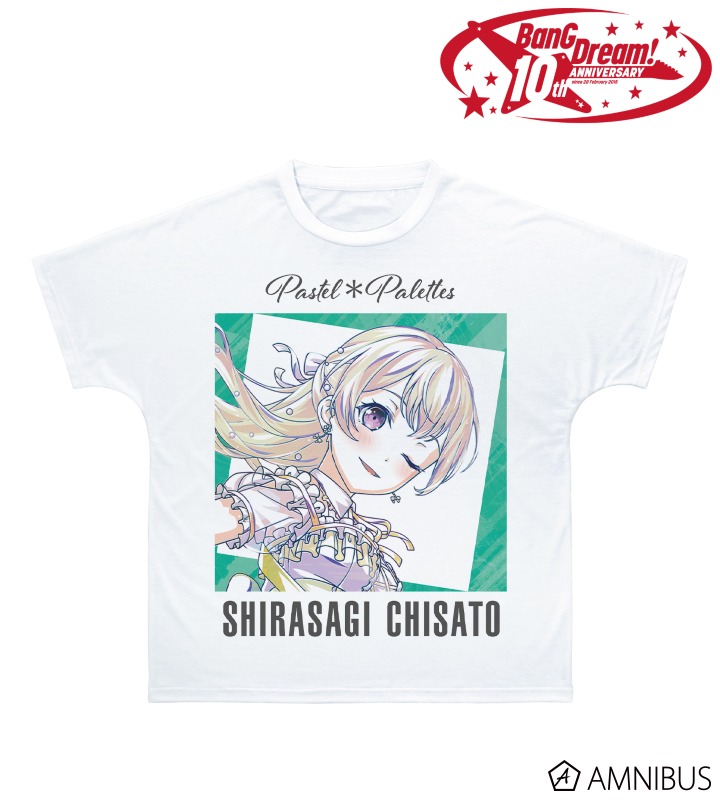 白鷺 千聖 Ani-Art 第6弾 フルグラフィックTシャツ/ユニセックス