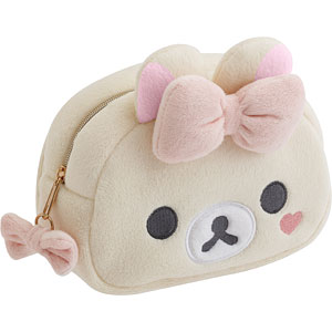 CA82002 リラックマ Makeup Rilakkuma ミラー付ぬいぐるみポーチ コリラックマ