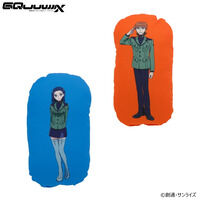 機動戦士Gundam GQuuuuuuX キャラクターイラスト ミニクッション（エグザベ・コモリ）