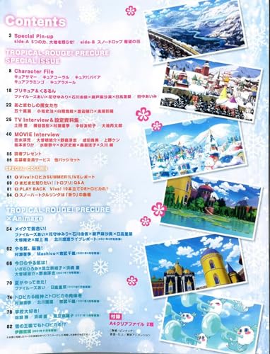 徳間書店 アニメージュ2022年1月号増刊 トロピカル~ジュ!プリキュア特別増刊号